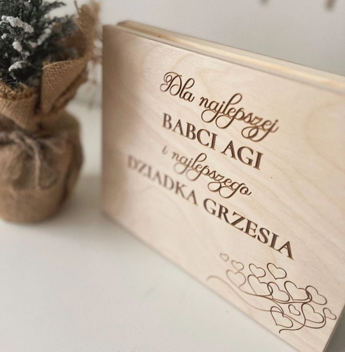pudełko gotowe merci babcia dziadek rrydzynska