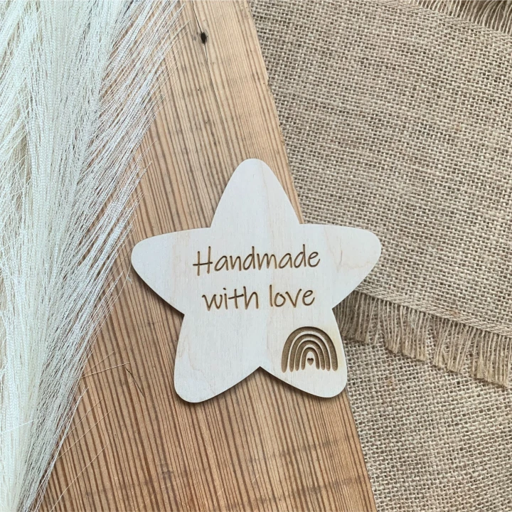 tabliczka do zdjęć hanmade with love