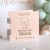 księga gości z drewnianą okładką dailybeautymom