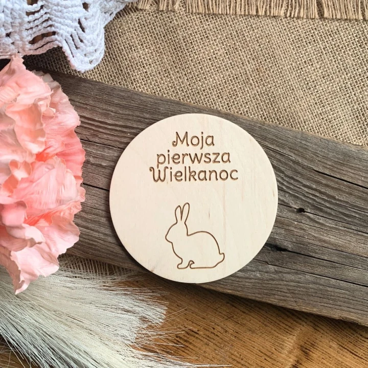 tabliczka do sesji zdjęciowych moja pierwsza wielkanoc