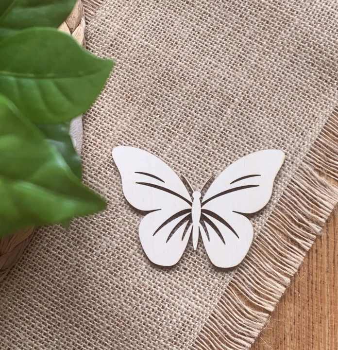 drewniany motyl drewniana dekoracja na ścianę do pokoju dziecka