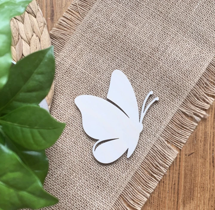 drewniany motyl dekoracja na ścianę do pokoju dziecka