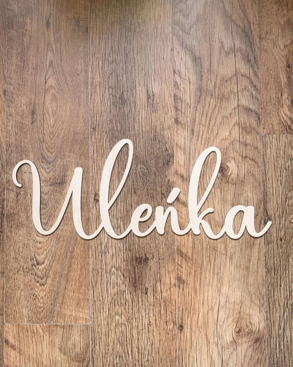 drewniane imię Uleńka