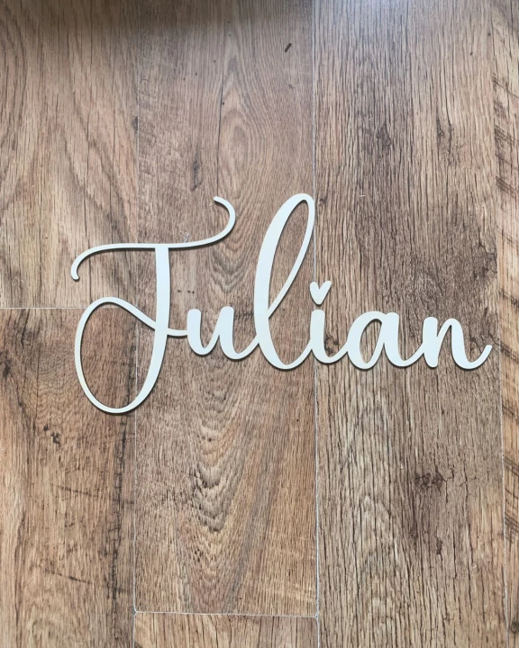 drewniane imię Julian