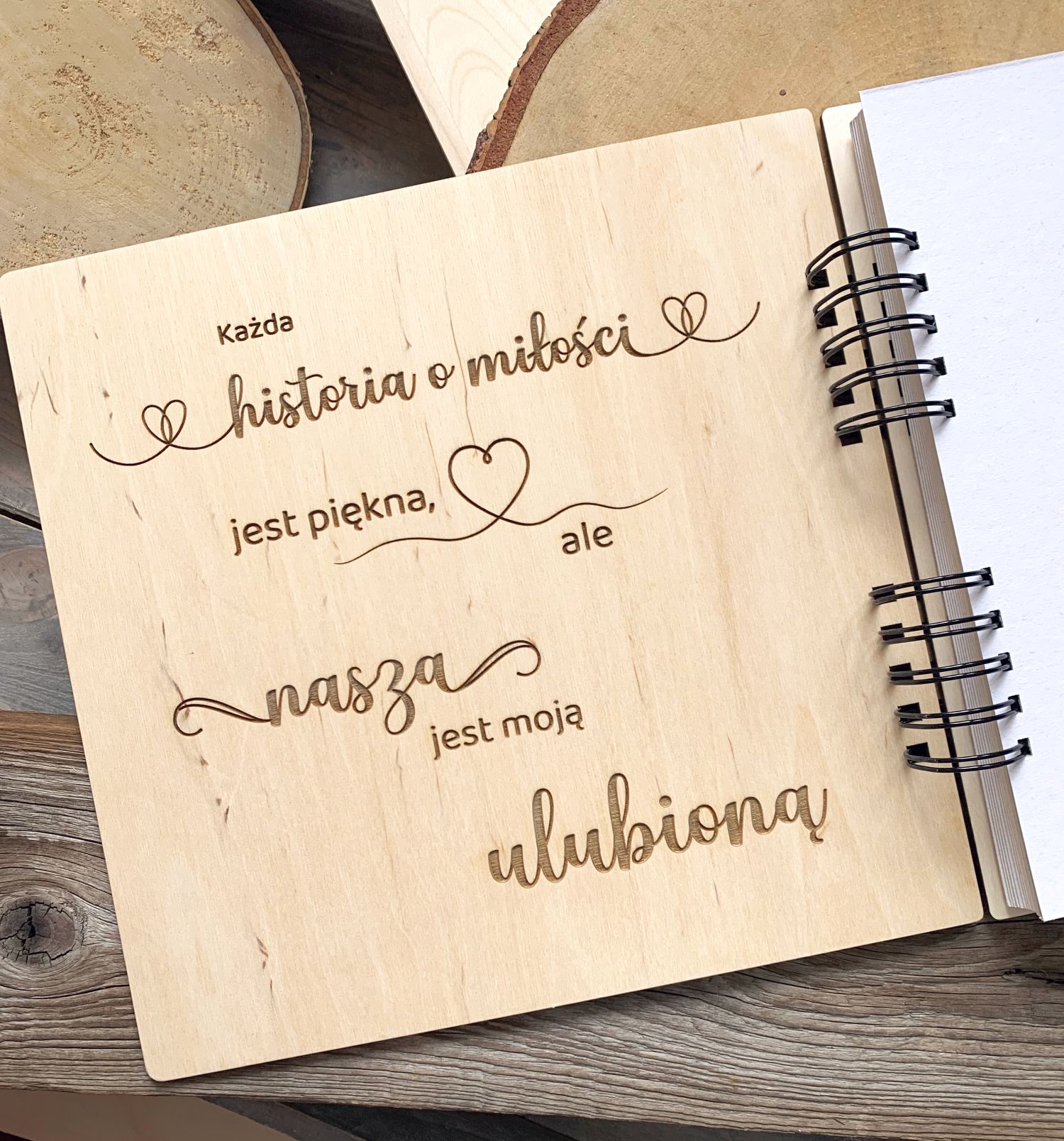 historia naszej miłości album na zdjęcia