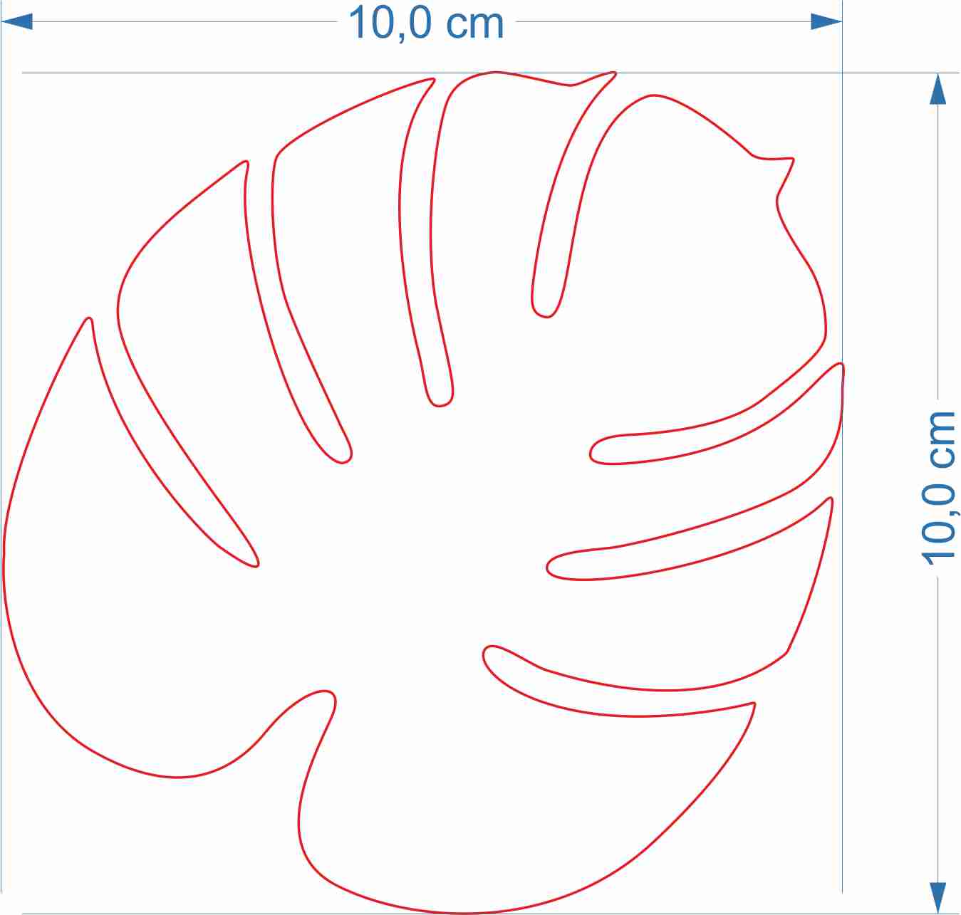 podkładka monstera